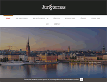 Tablet Screenshot of juristernas.com